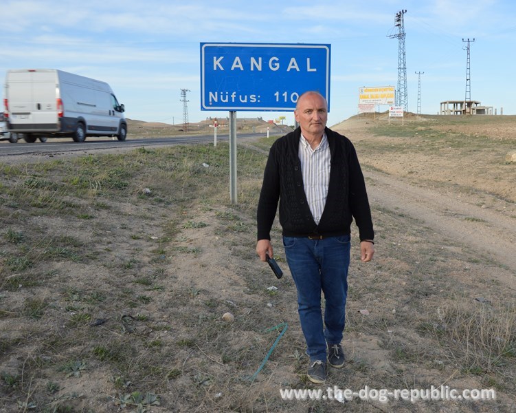 Entrance to Kangal town in Anatolia