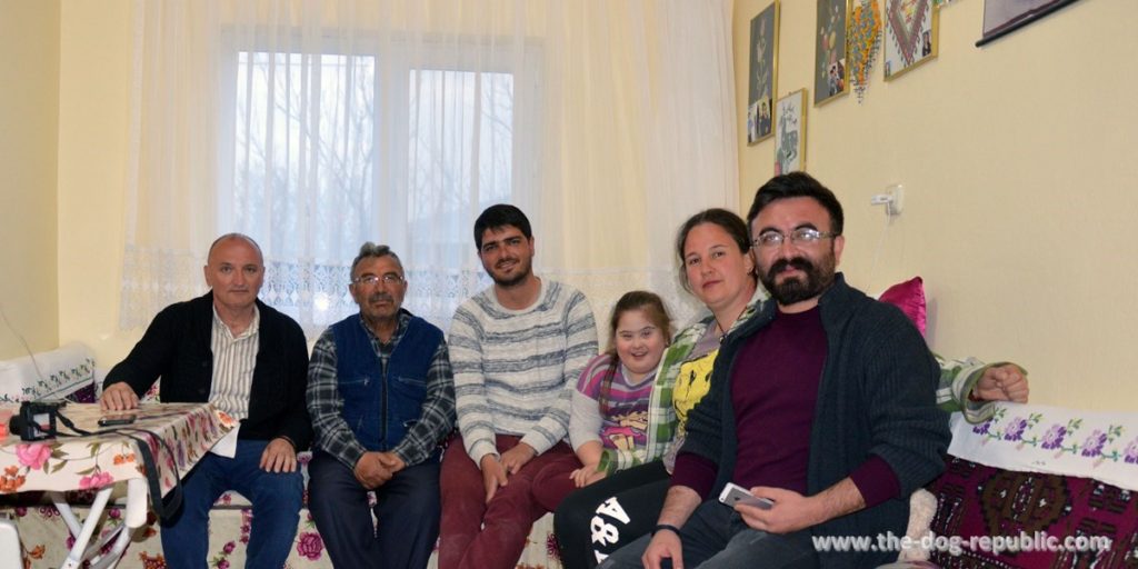 Hospitality on each step: at Cihad Polat, breeder and active member of the Kangal Club of Turkey, in Kangal, Anatoly, April 2018.